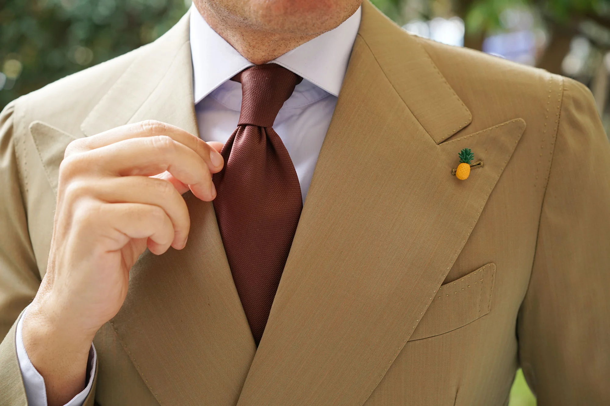 Tropical Pineapple Lapel Pin - Image 7