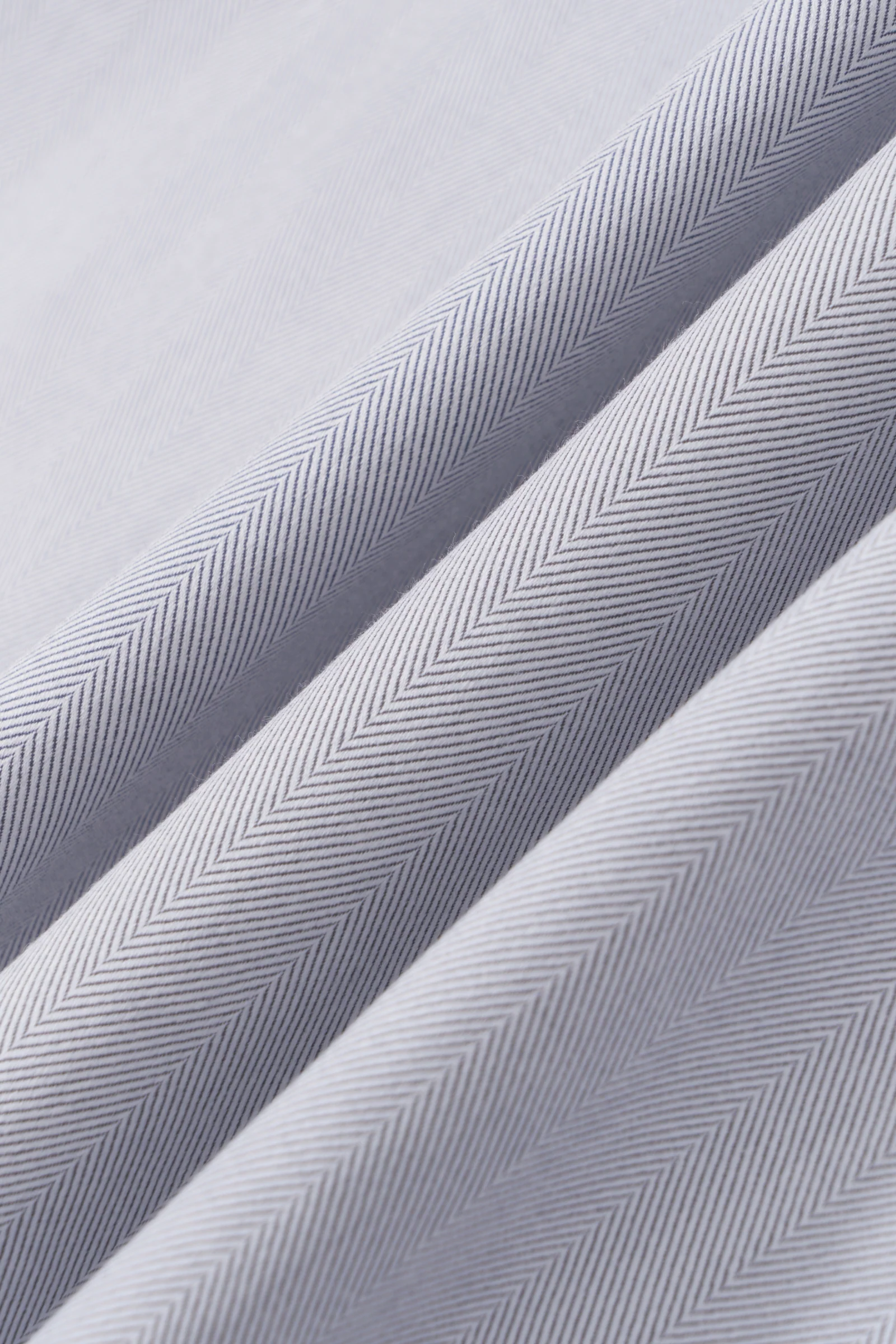 Van Patten Gray Herringbone Lucious Non-Iron Shirt - Image 9
