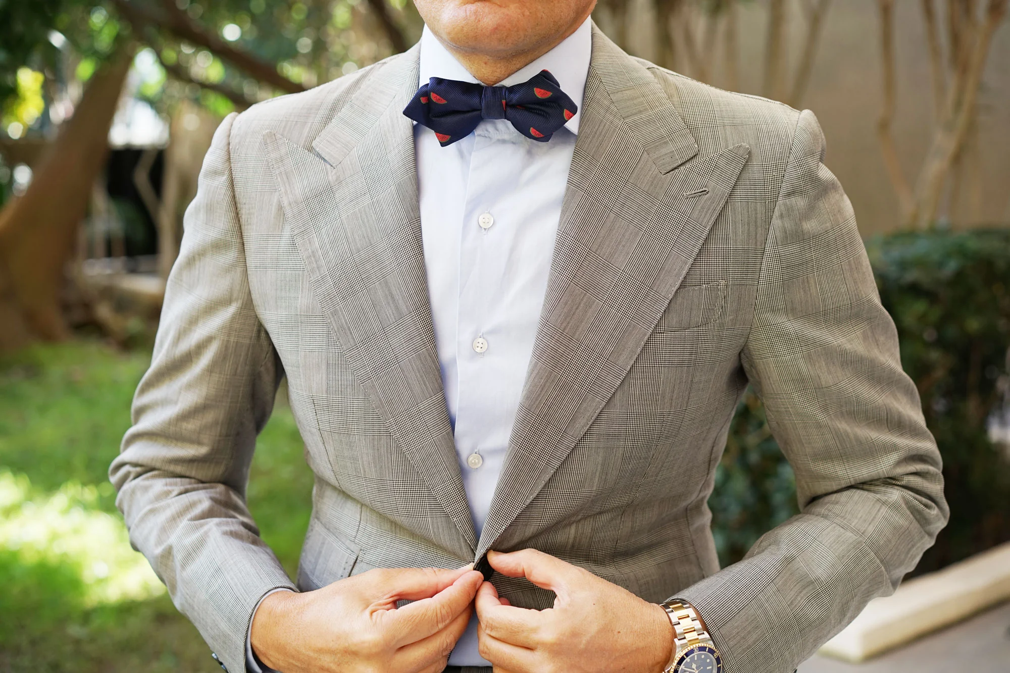 Watermelon Diamond Bow Tie - Image 3