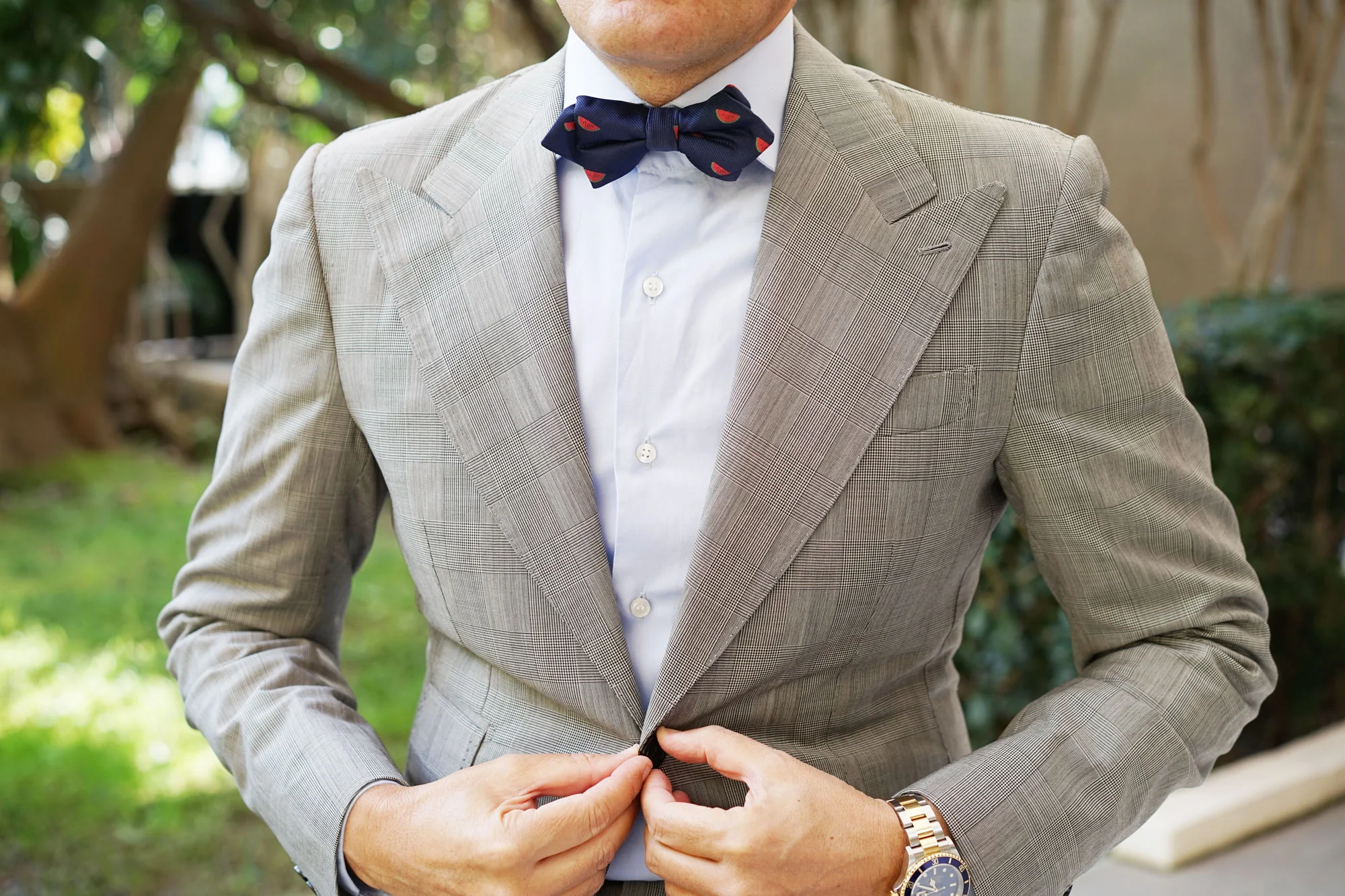 Watermelon Diamond Bow Tie - Image 5
