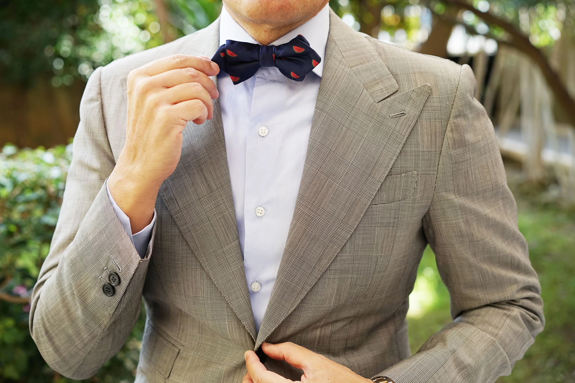 Watermelon Diamond Bow Tie - Image 6