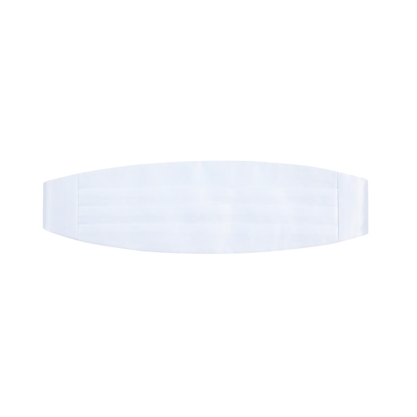 White Satin Cummerbund