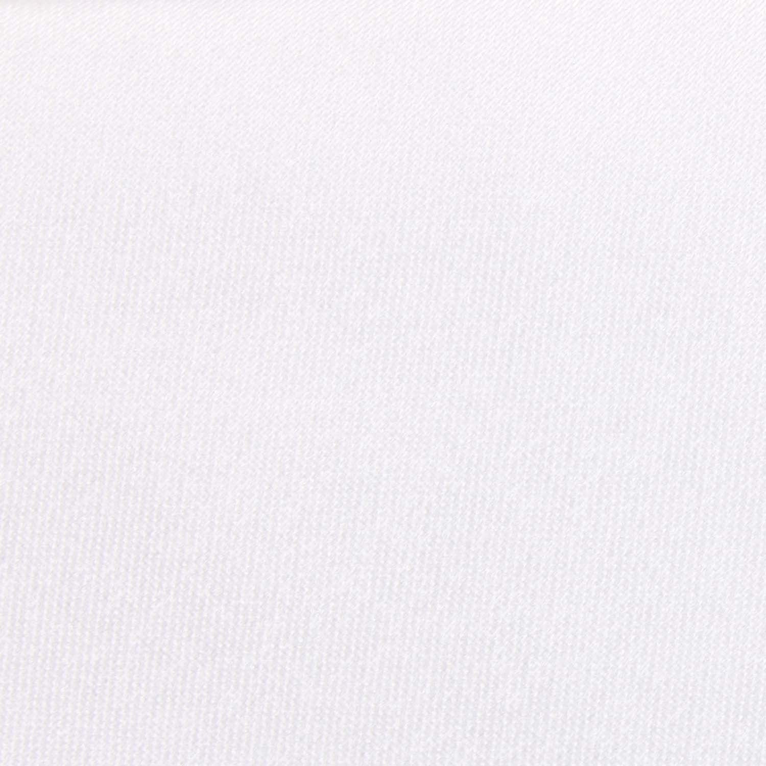 White Satin Self Tie Diamond Tip Bow Tie - Image 5